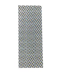 Tadi & Imperio1979 Hydrauliczny winylowy dywan w kształcie rombos, ciemnoszary, ciemnoszary, żółty i biały, łamany dywan, do salonu, kuchni, sypialni, dywanu, hydraulicznego winylu.