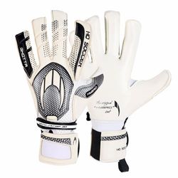 HO Soccer GHOTTA EVO2 RN Black Legend Målvaktshandskar, Unisex Vuxen, Vit/Svart 8,5
