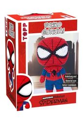 Funkogurumi Spiderman. Das inofizielle Häkelset: Anleitung, Garn in 4 Farben (63 % Baumwolle, 37 % Polyacryl), Füllwatte, Stickgarn, Häkelnadel 2,5 mm, Sicherheitsaugen, Maschenmarkierer