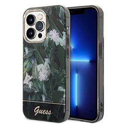 Guess GUHCP14XHGJGHA hoes voor iPhone 14 Pro Max 6,7" groen hardcase Jungle Collection