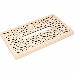 Artemio Zakdoekdoos met deksel veren, 25 x 14 x 8,5 cm