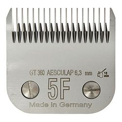 Kerbl GT360 SnapOn Aesculap Shaving Heads, 5F Shaving Head, 6.3 mm Cutting Length, Pack of 50