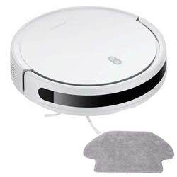 Xiaomi Robot Vacuum E12, Aspirazione potente fino a 4000 Pa, Controllo tramite App Home, Percorso di pulizia efficace, Serbatoio dell'acqua intelligente, Molti sensori, spazzola inclusa
