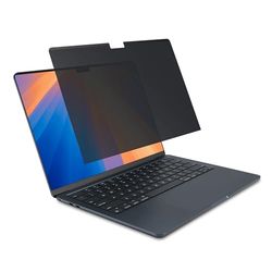 Kensington MagPro Elite Privacy Screen Protector for MacBook Air 13.6" M2 2022, Magnetic Anti Glare Screen Filter for Apple Mac Laptops, Reversible Removable Ultra-Thin Anti Blue Light Film (K58374WW)