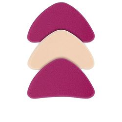 ubu, spugna per trucco viso (shine-a-go-go 's) – 3 pezzi