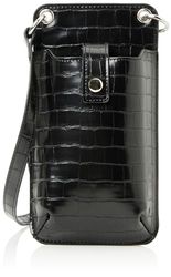 SIDONA Étui pour Smartphone, Pochette pour Femme, Noir, Einheitsgröße