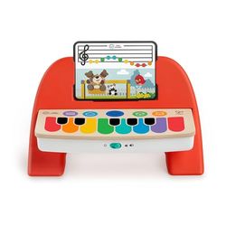 Baby Einstein, Hape, Cal'S First Melodies Magic Touch Piano, Giocattolo Musicale In Legno Con 3 Spartiti, 6 Melodie, A Partire De 6 Mesi
