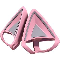 Razer Kitty Ears V2 - Universal Fit Clip-on Kitty Ears for Headsets (Clip-on Kitty Ears, Versatile, Adjustable Straps, 26g Lightweight Premium Silicone) Quartz