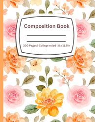 Composition Notebook for Students, Teachers, Home office " 8.5 x 11"