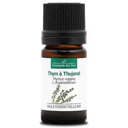 TIMO AL TUJANOL BIO - 5mL - Olio Essenziale di Qualità Premium - 100% Puro, Naturale, garantito ChromaCert® - Chemotipizzato & Integrale
