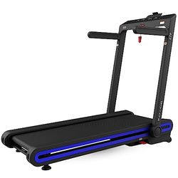 Cinta de Correr Ultraplegable con Pantalla LED, 12 Posiciones - Inclinación Automática - Cinta de Andar Velocidad Ajustable hasta 16km/h - Inxide by Bodytone XTF