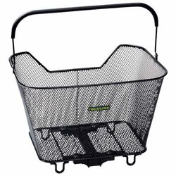 Tubus Racktime Baskit Systeemmand, uniseks, zwart, 42 x 30 x 27 cm