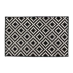 Douceur d'Intérieur, Rektangel matta (50 x 80 Cm) Losibi svart, slinga