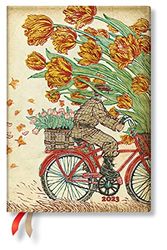 Paperblanks 12-Month Flexi Planners 2023 Holland Spring | Horizontal | Midi (125 × 175 mm)