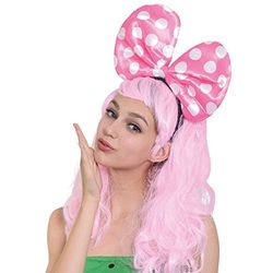 Andrea-Moden 0554/6 Mini Mouse della parrucca per donna, Medium