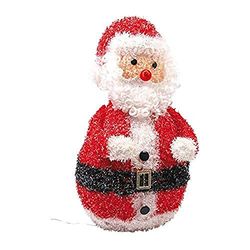 Small Foot Company jultomte kristall, plast, flerfärgad, 39 cm