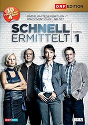 Schnell ermittelt - Gesamtbox 1. Staffel: Folge 1-10 [4 DVDs] [Alemania]