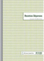 Exacompta - Ref. 13500AE - 1 Spruitstuk ONTVANGSTEN - 50 genummerde carbonloze vellen in 2 exemplaren (1 origineel + 1 exemplaar) - A4-formaat - FSC-gecertificeerd - made in France