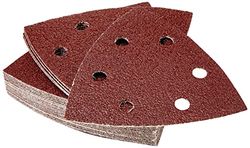 Bosch 2607019488 Pacote de 25 lixas para lixadeiras Delta (93 mm, grão 60