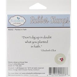 Elizabeth Craft Designs Stamps, Red, Medium