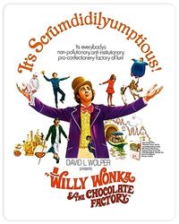 Willy Wonka and The Chocolate Factory Limited Edition Steelbook