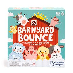 Learning Resources Animales saltarines de la Granja, Juego para memorizar y relacionar Preescolar, niñas de 3+ años, Talla única (EI-1777)