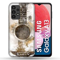 Cover per Samsung Galaxy A13 Musica Chitarra Tag