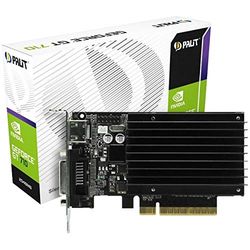 Palit NEAT7100HD46H GT710 2048 MB grafikkort NVIDIA (PCI-e GDDR3, VGA/DVI/HDMI, 1x GPU), 2 GB