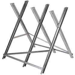 Einhell 4500067 Folding Saw Horse Trestle Table, Silver