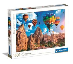 Clementoni Puzzle - Balloons in Cappadocia 1000 Pièces - Puzzle pour Adultes 14-99 Ans, Fabriqué en Italie, 39825