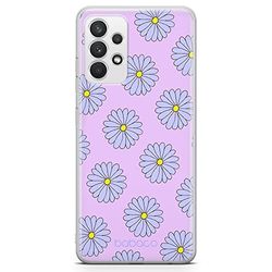 ERT GROUP mobiltelefonfodral för Samsung A32 4G LTE originalt och officiellt licensierat Babaco mönster Flowers 021 optimalt anpassad till formen på mobiltelefonen, fodral tillverkad av TPU-plast