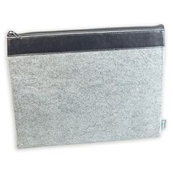 effektivo Felt Bench Bag Grey A4 Stylish and Robust, Gray, XL