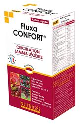 NUTRIGÉE - Fluxa Confort - Circulation - Jambes Légères - Favorise La Circulation Sanguine & Lymphatique, Régule La Circulation Sanguine - 60 Comprimés - Programme de 30/60 Jours - Fabriqué en France