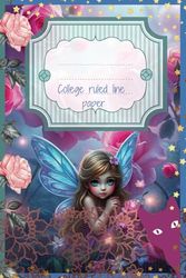 Notebook: College ruled line paper