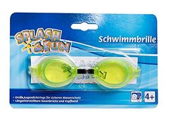 Splash & Fun zwembril effen kleuren, 4+,200x130mm
