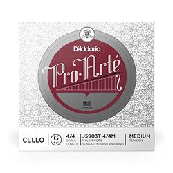 D'Addario J5903T-4/4M Pro Arte Cello enkel sträng "G" silver volfram 4/4 medium