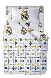 Real Madrid Beddengoedset, 3-delig, voor bedden met een breedte van 90 cm (160 x 270 + 90 x 200/25 + 45 x 110) RM181080