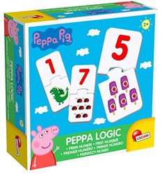 Lisciani - Giochi Educativi - Peppa Pig - Numeri Logici Bambino o Colori per Bambini Da 1 a 4 - Modello Casuale