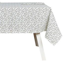 HOGARYS Ensemble Nappe Plus Serviettes, Polyester, Blumei Sol, 150_x_250cm