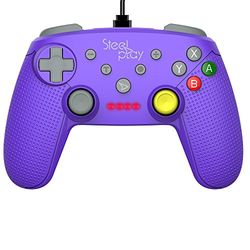 Steelplay - Controlador con Cable - Purple GCUBE
