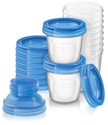 Philips SCF618/10 Avent Réutilisable Sein Lait Stockage Coupes - Paquet de 10