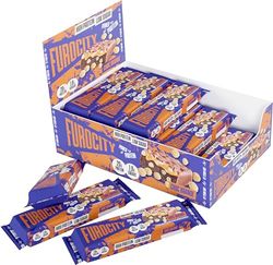 Furocity Protein Bars, Chocolate Orange Flavour, High Protein, 20g Protein per Serving, Low Calorie, Low in Sugar, Ideal Pre and Post-Workout Snack, 15 x 60g Bars