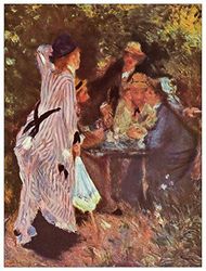 ArtPlaza Renoir Pierre-Auguste (in The Garden Bower of Moulin de la Galette) Panel Decorativo, Madera MDF, Multicolor, 60x80 Cm