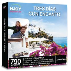 NJOY Experiences - Coffret Cadeau - Trois Jours de Charme - Plus de 770 Hôtels à Choisir en Espagne et en Andorre