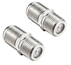 Ross SATC2-RO F Type Couplers, Chrome