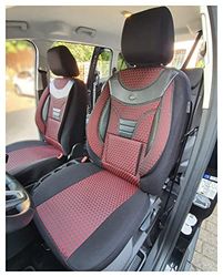 Housses de siège sur Mesure compatibles avec Volvo S40 Cross Country conducteur et Passager à partir de 2012 - Numéro de Couleur : 901