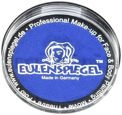 Eulenspiegel 183557 - Trucco professionale all'acqua nel colore azzurro, 20 ml, vegan