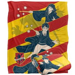 HARRY POTTER Silky Touch Super Soft Throw Blanket 152 x 127 cm