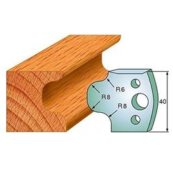 CMT ORANGE TOOLS 691.056 - PAR DE CONTRACUCHILLAS 40x4mm