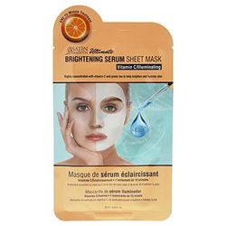 Satin Smooth Brightening Serum Sheet Mask For Unisex 0.84 oz Mask